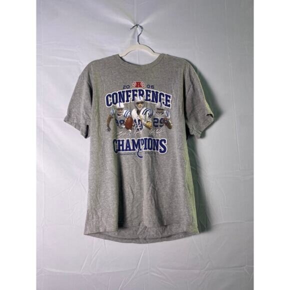 NFL Indianapolis COLTS 2006 Conference Champions Graphic T-shirt Men's Large - Picture 1 of 2